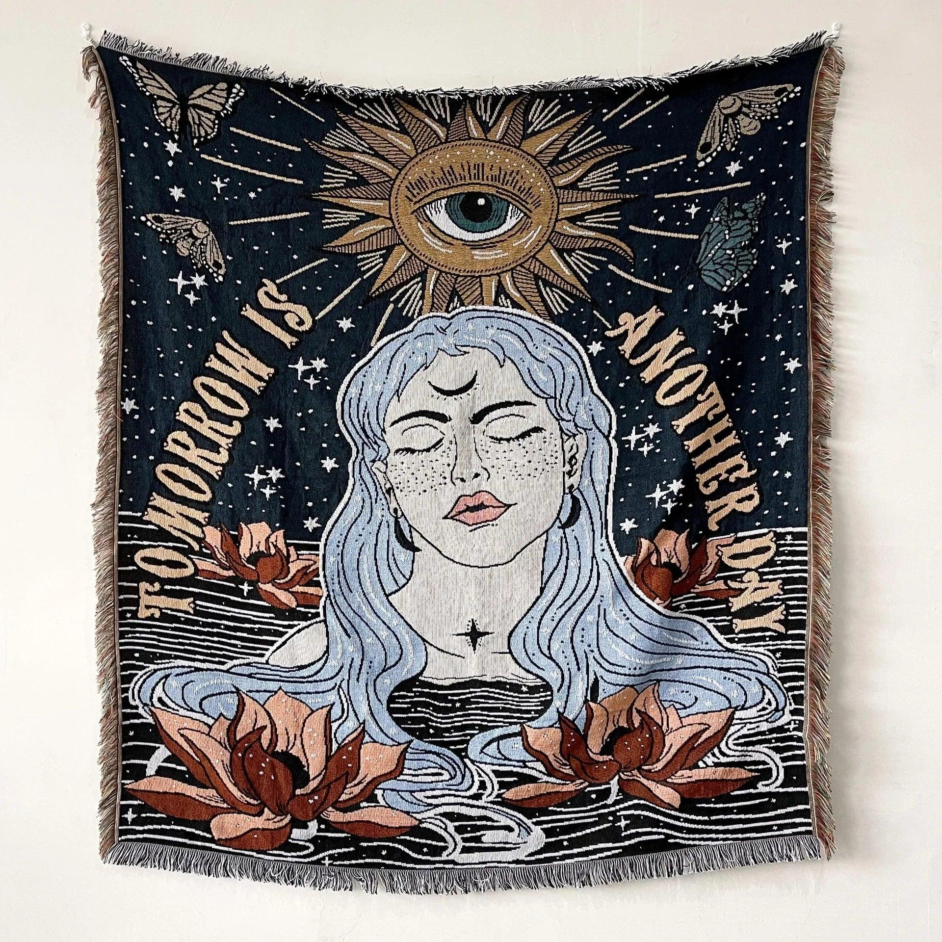 Sofa Blanket Tapestry Bohemian Blanket