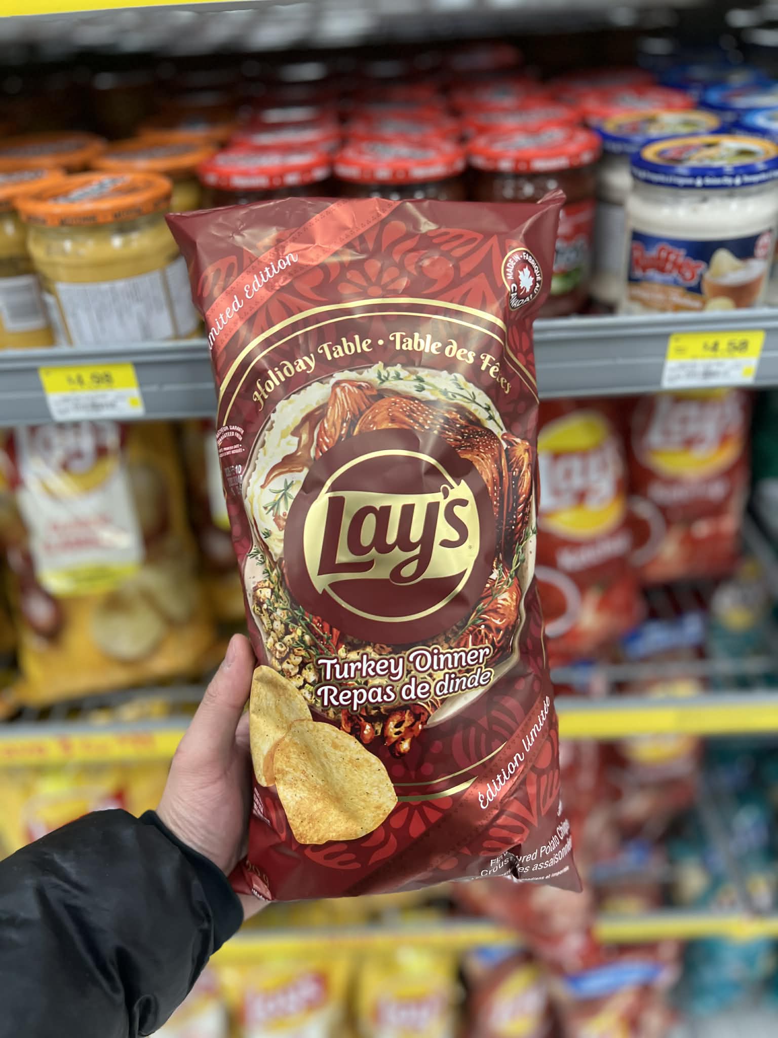 Limited Edition Lay’s Turkey Dinner Potato Chips 220g | Rare Imported Flavor