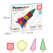 PicassoTiles - PicassoTiles 32pc Rocket Magnetic Tile Building Set
