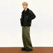 All-in-one Buckled Cotton Coat Jacket Men