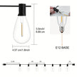 High Voltage Direct Insertion S14 Light String Party Light