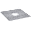 Shower Curb Kit, 36x36 Shower Pan Kit With 6.3 Central Drain, Lightweight EPS Shower Installation Kits With 2 Waterproof Cloths, Shower Pan Slope Sticks Fit For Bathroom