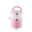 Portable Minimalist Stainless Steel Thermal Insulated Lunch Container