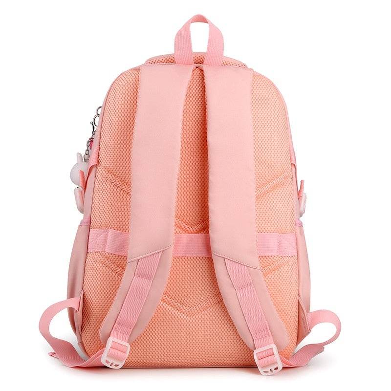 Kids’ Contrast Colour Schoolbag – Large Capacity bACKPACK