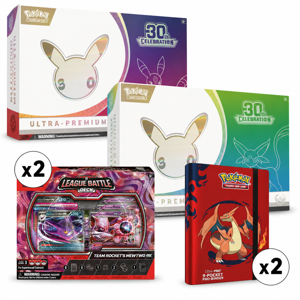 [PREORDER] Pokémon TCG - Mega Evolution - 30th Celebration - Ultra Premium Collection Day and Night Bundle - 2026-11-06