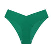 Women's Seamless Ice Silk Briefs with V-Waistband for Everyday Comfort
