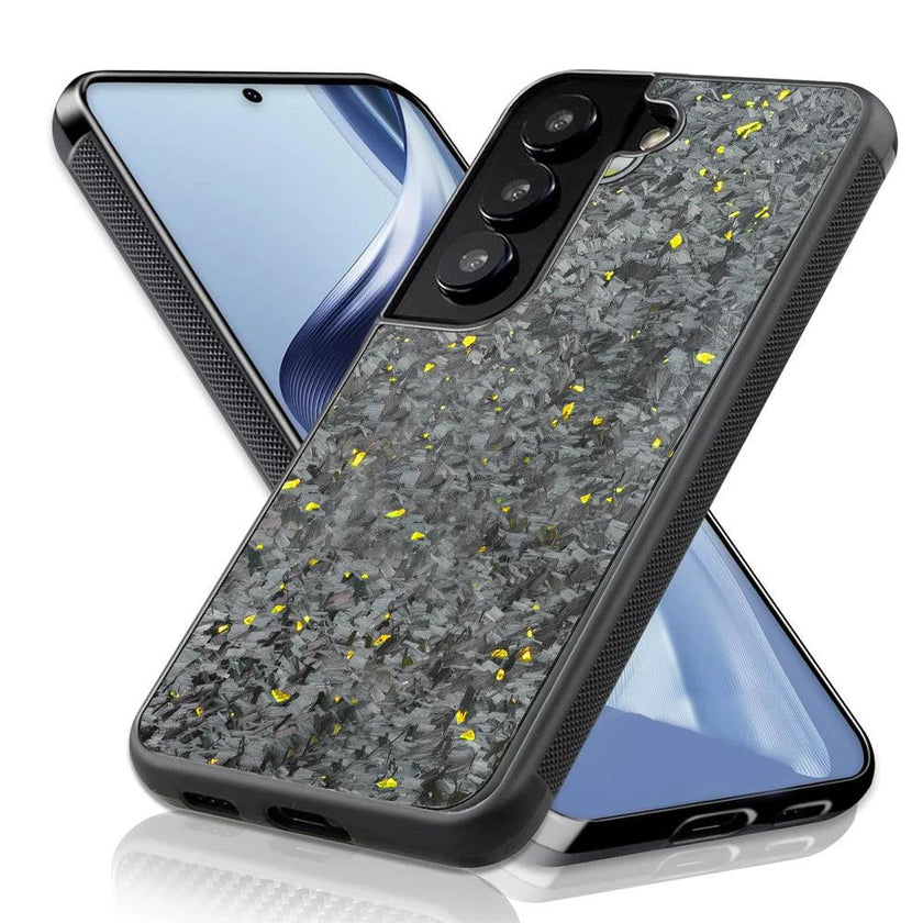 S24Ultra Phone Case Carbon Fiber Magnetic Shockproof Cover
