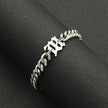 Titanium Steel Cuban Link Chain Bracelet