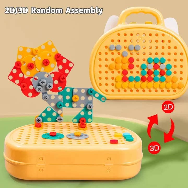 VIGOR - Play Toolbox Bear with Drill