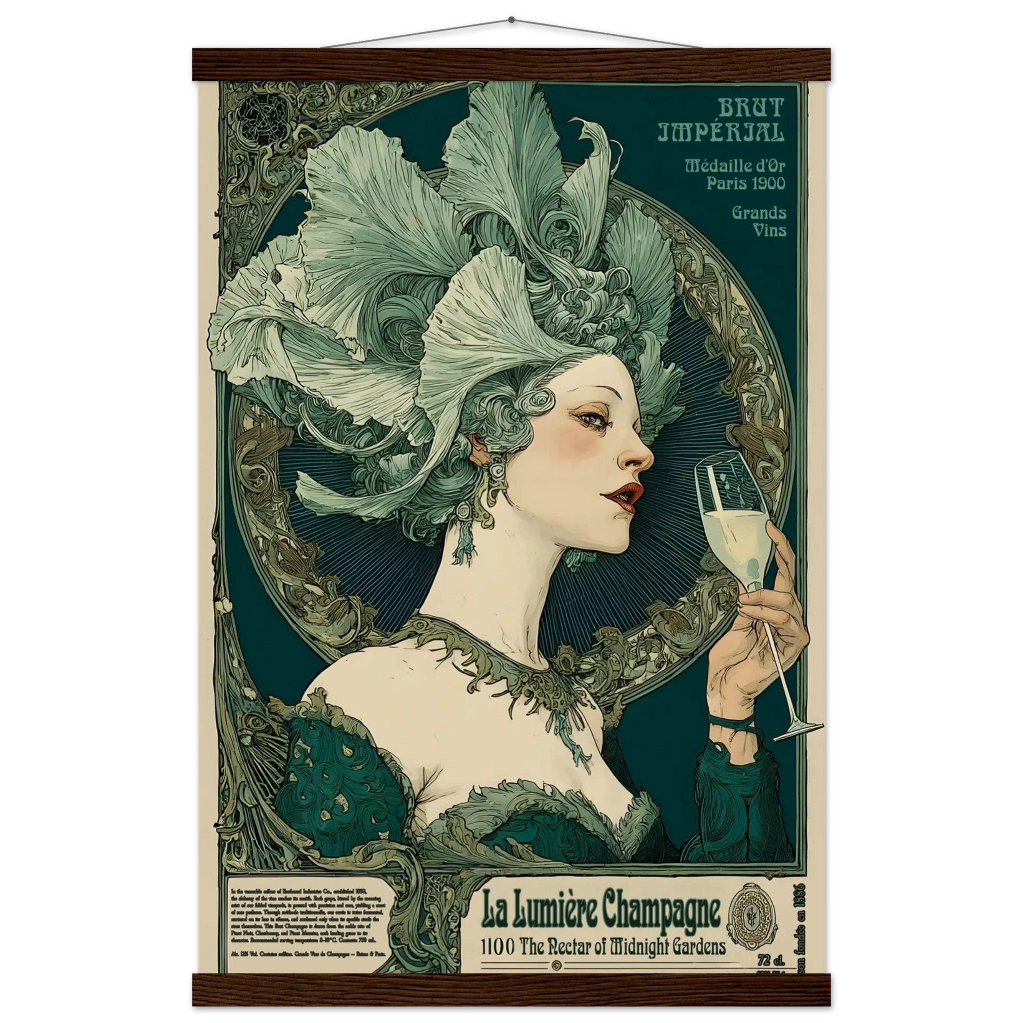 La Lumière Champagne - Poster & Framed Print