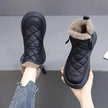 Snow Boots For Women Winter New Fleece-lined Thickened Northeast China Cotton Shoes Waterproof Non-slip Warm
