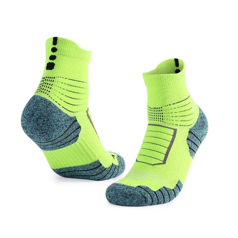 Unisex Thickened absorbing Breathable Knee-high Sports Socks