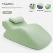 Sleeping Y-shaped Pillow Bed Watch Mobile Phone Memory Foam Pillow Neck Protector