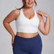 Plus Size Women Sports Workout Gym - Sleeveless Crop and Pant