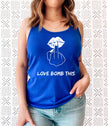 Love Bomb This Racerback Tank Top