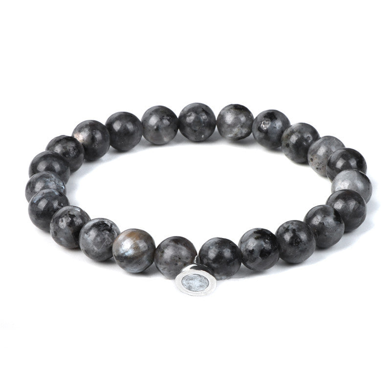 Lava Volcanic Stone Couple Magnetic Clasp Bracelet – 7 Stone Styles