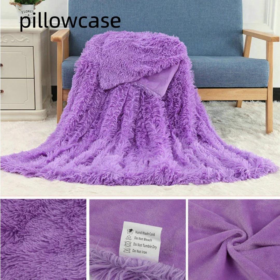 Plush Blanket Double-layer Blanket Multifunctional