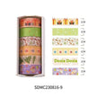 Creative Christmas Gift And Paper Adhesive Tape Journal Tape Christmas Decoration Material Cute Christmas Tape