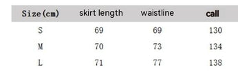 American Retro Low Waist Navel Plaid Pleated Long Skirt Women
