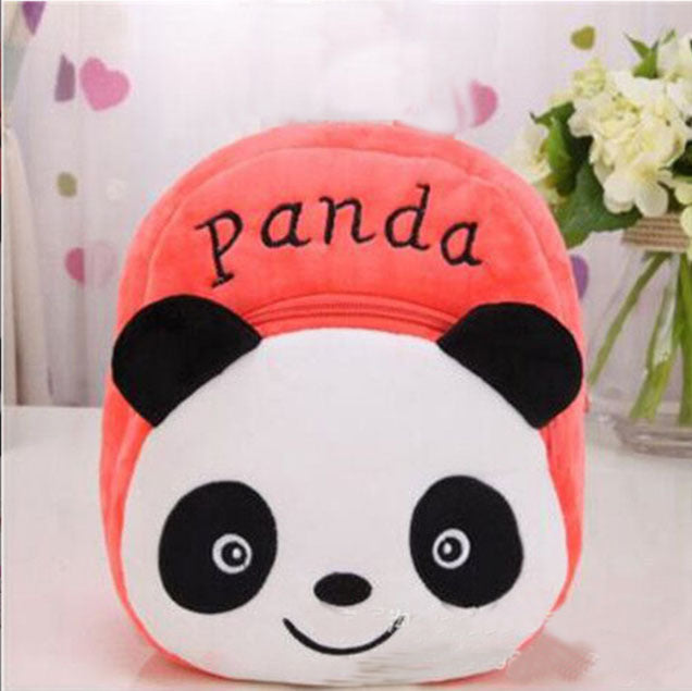 Cute Animal Plush Mini Backpack for Toddlers & Kids – Soft Cartoon School Bag