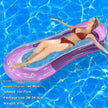 PVC Thick Sequins Wave Inflatable Floating Row