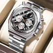 P897 Retro Men's Quartz Watch | Waterproof Luminous Steel Band