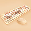 Wireless Keyboard and Mouse Set – Colorful Ergonomic Combo for Home and Office Canada