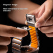 Titanium Magnetic Clasp Metal Apple Watch Band – Ultra 2 / Series 9 / 8 / 7 (42/44/45/46/49mm)