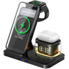 Creative Fast Wireless Charger Three-in-one Folding Bracket
