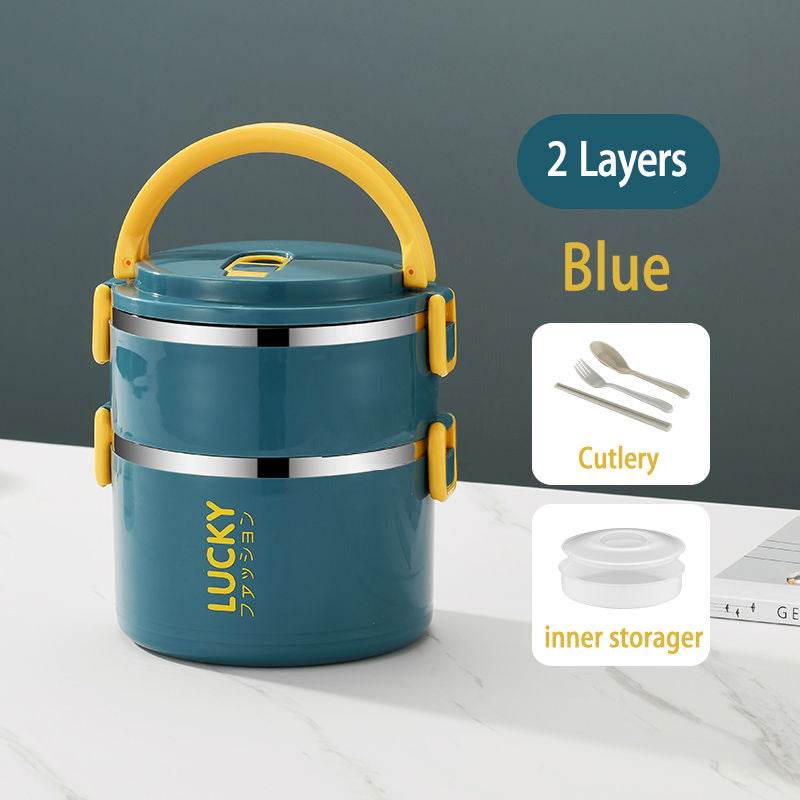 Sealed Multi Layered Thermal Stainless Steel Insulated Lunch box