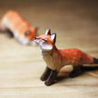 Creative Decorative Hand carved wooden Cat Trinkets Ornaments