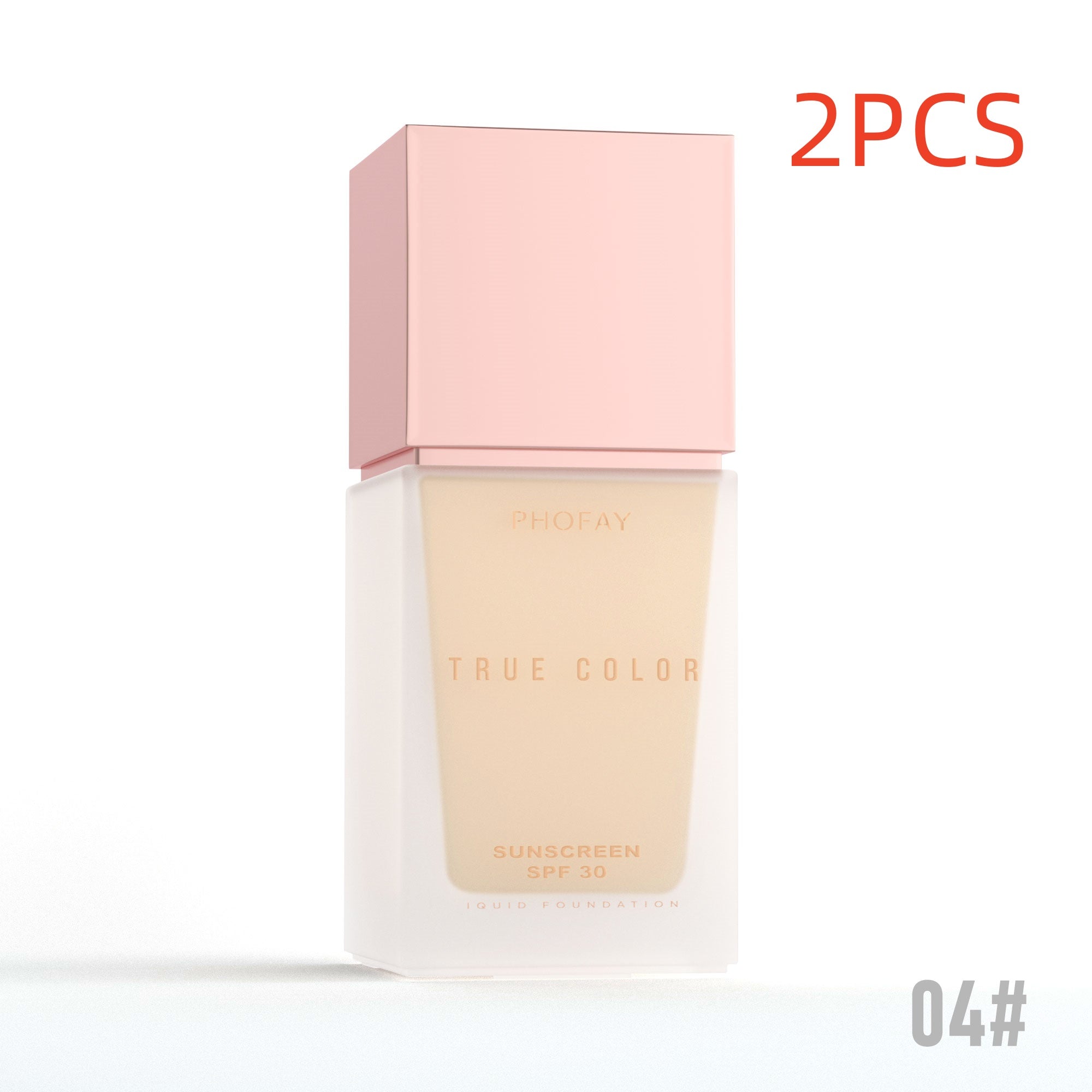 True Color Matte Liquid Foundation with SPF 30 Sunscreen