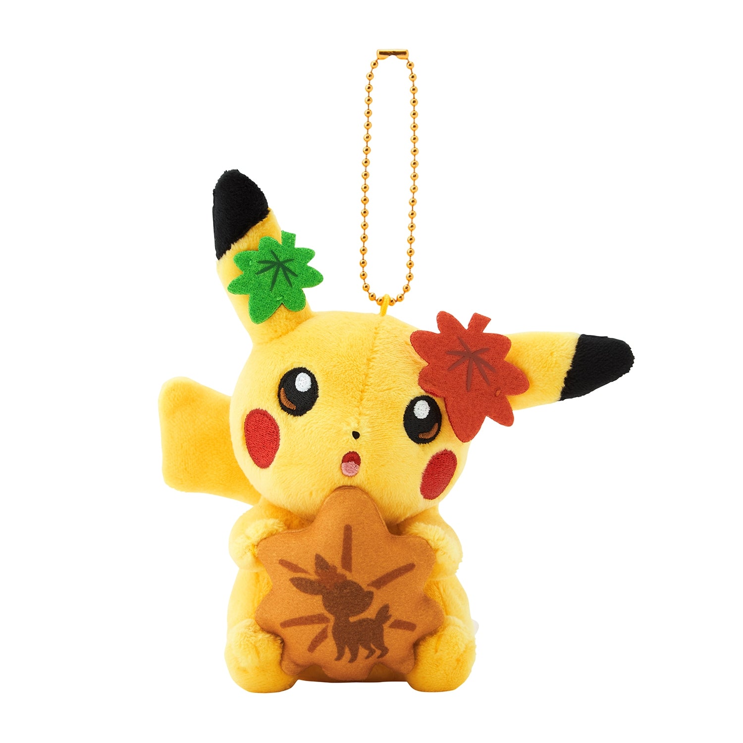 Pokemon Center Hiroshima Momiji Manju Pikachu Plushie Keychain (Pokémon Center Japan)