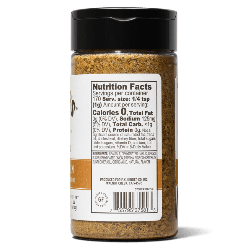 Kinder's Grilled Chicken Seasoning