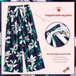Cotton Silk Pajama Lounge trouser Pants Summer Women