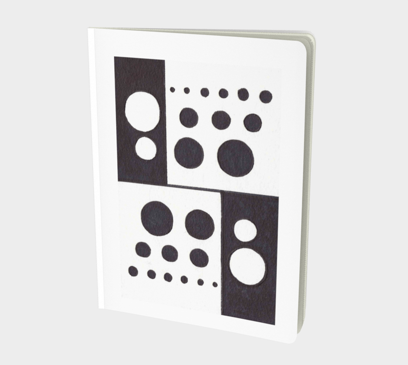 Large | Notebook | Polka Dotted