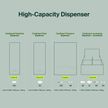 Cardboard Countertop Dispenser, 4 products