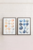 SHORELINE GEMS DUO (2 Oeuvres sur toile étirée)