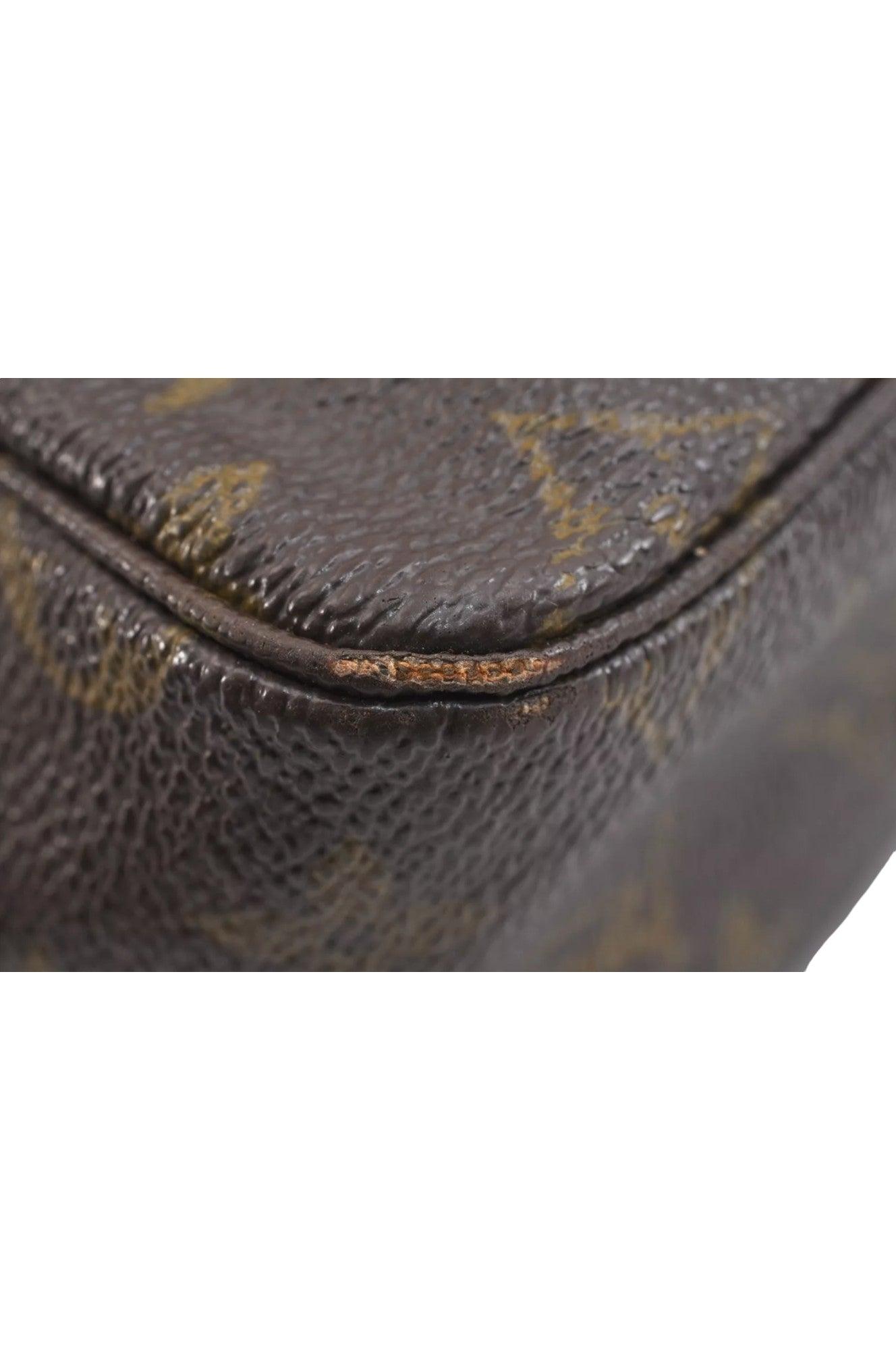 Louis Vuitton Monogram Trousse Toilette 28 Clutch Hand Bag M47522 LV 6922K