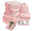 8 piece Set Luggage Divider Travel Storage Clothes Packing Cube Bag