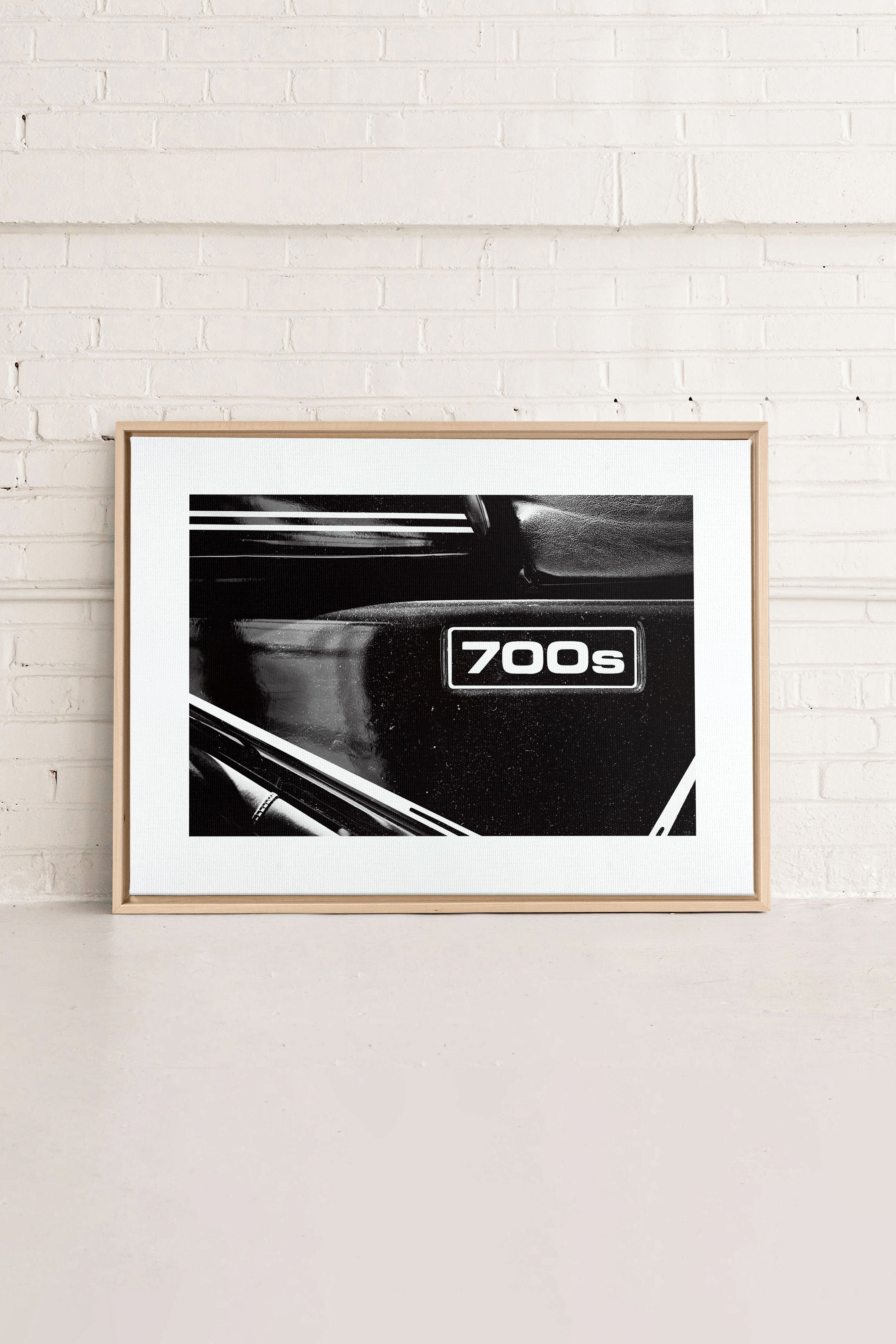 FAST LANE, Oeuvre sur toile étirée