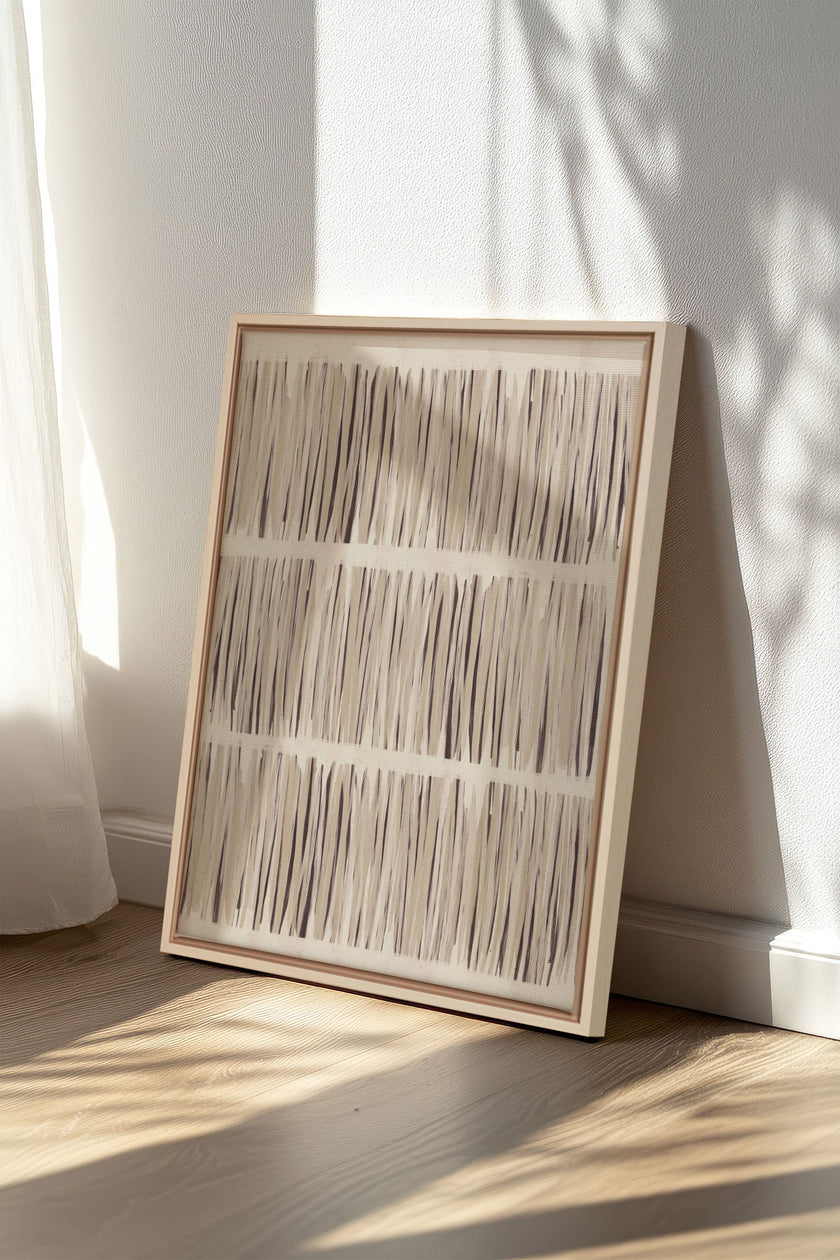 PARFUM DE PRAIRIE, Oeuvre sur toile étirée