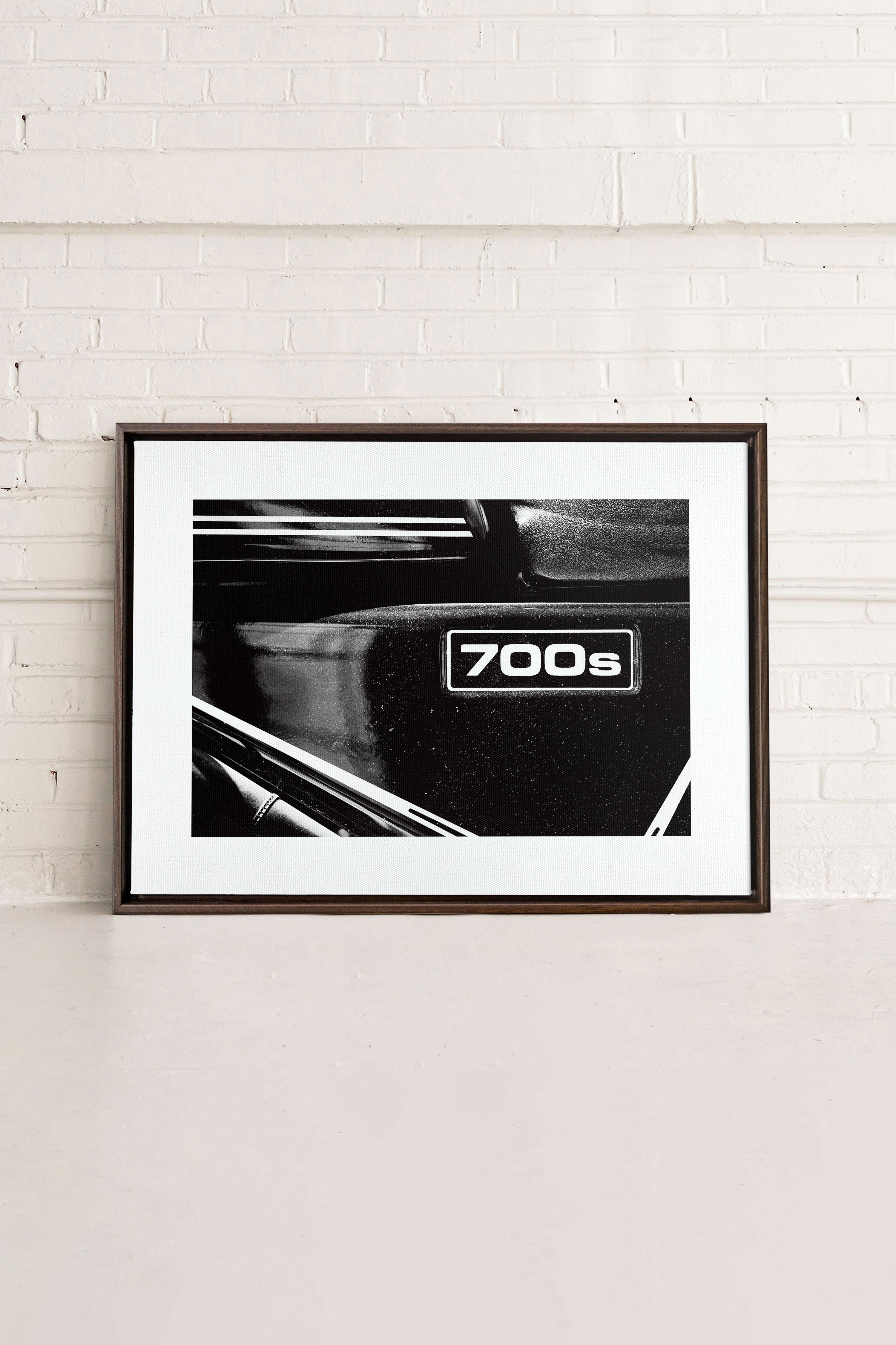 FAST LANE, Oeuvre sur toile étirée