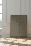 BOUTON SAUVAGE, Oeuvre sur toile étirée