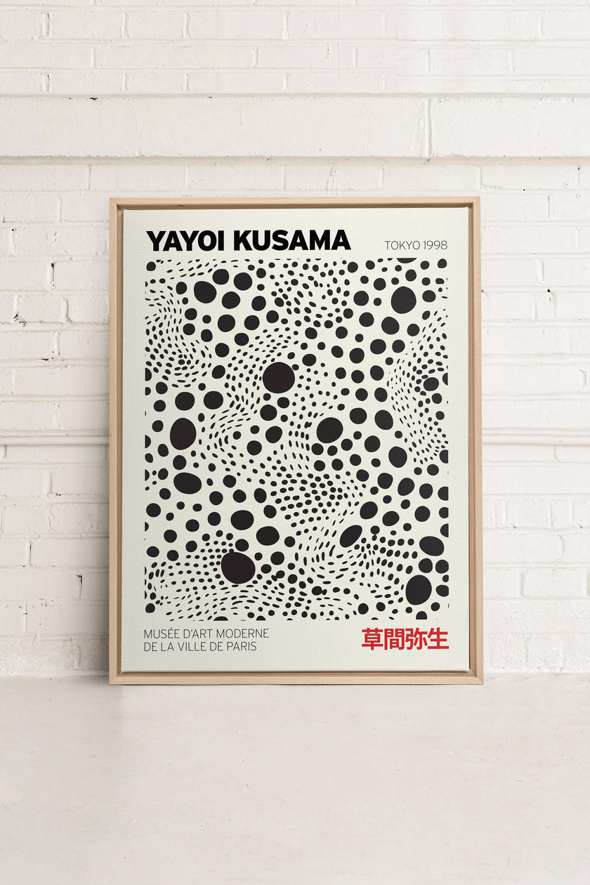 KUSAMA II, Oeuvre sur toile étirée