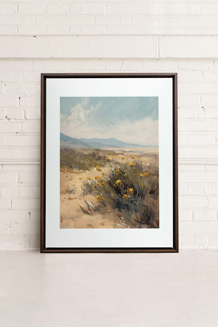 GOLDEN PATHWAY, Oeuvre sur toile étirée