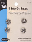 Snap Sew-On Size 3
