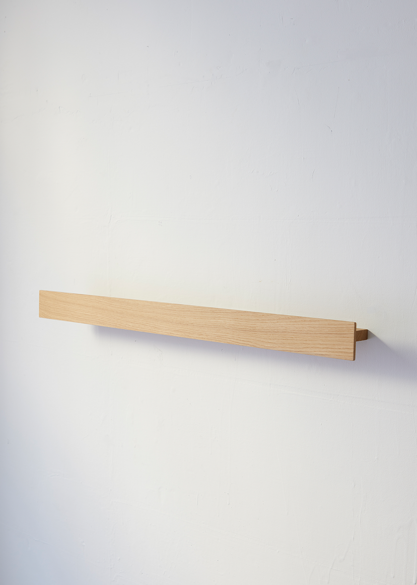 Floating Gallery Shelf - Oak