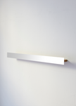 Floating Gallery Shelf - Polished stainless steel