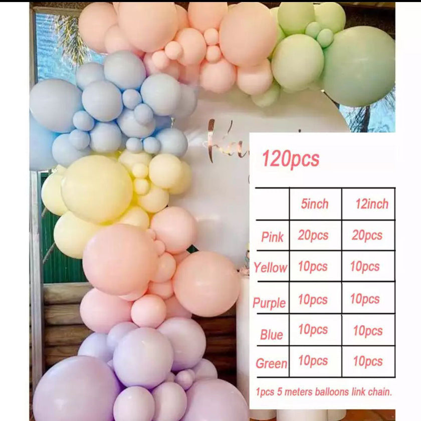 Balloon Garland Arch Kit – Multi-Style Party Decoration Set